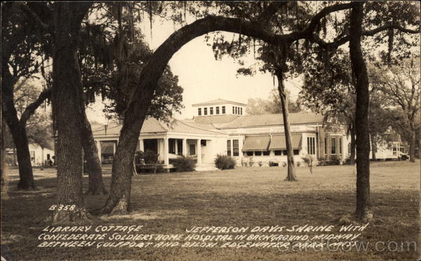 Library Cottage Biloxi Mississippi