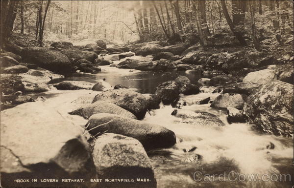 Brook in Lovers Retreat East Northfield Massachusetts