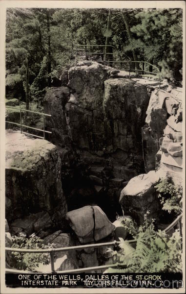 One of the Wells, Dalles of the St. Croix Interstate Park Taylors Falls Minnesota