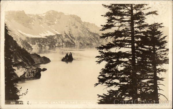 Phantom Ship Crater Lake National Park Oregon