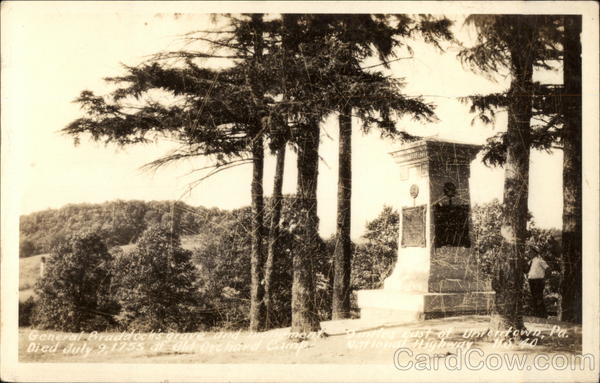 General Braddock's Grave and Monument Farmington Pennsylvania