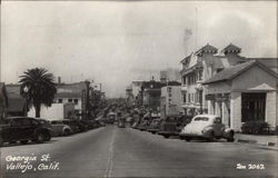 Georgia Street Vallejo, CA Postcard Postcard