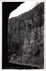Looking Out of Natural Tunnel Looking Out of Natural Tunnel