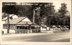 Orange Glow Cabins Shelburne Falls, MA Postcard Postcard