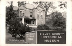 Sibley County Historical Museum Henderson, MN Postcard Postcard