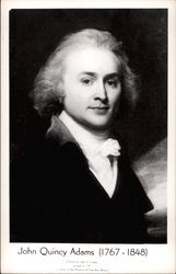 John Quincy Adams Postcard