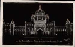 The British Columbia Parliament Buildings Postcard
