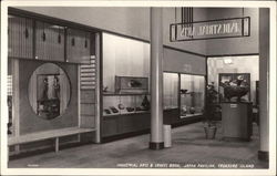 Industrial Arts & Crafts Room, Japan Pavilion, Treasure Island Postcard