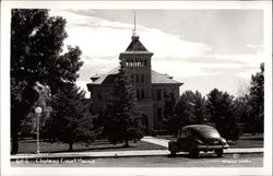 Choteau Court House Montana Postcard Postcard