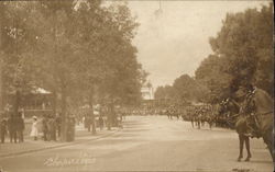 Parade Scene Postcard