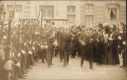 El Precidente en la a Socia Cion de Dovenes Cristianos Postcard