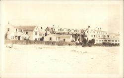 Homes on the Beach Postcard