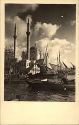 The Ortakoy Mosque Postcard