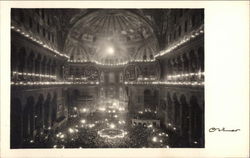 The Ayasofya, when still a mosque Postcard
