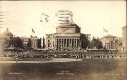 South Field, Columbia University Postcard