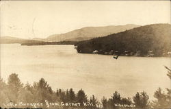 Lake Sunapee from Garnet Hill New Hampshire Postcard Postcard