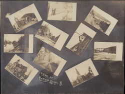 Views of Picture Rocks Postcard