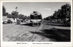 Train, Broadway Wycheproof, Australia Postcard Postcard
