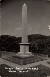 Joseph Smith Monument Postcard