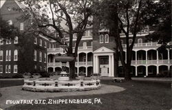 Fountain, S.T.C Postcard