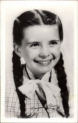 Margaret O'Brien Postcard