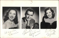 Wanda Lewis, Paul Dixon, Dotty Mack Postcard