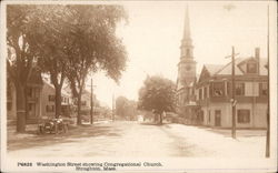 Washington Street Congregational Church Postcard