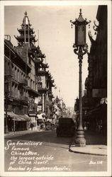 Chinatown, The Largest Outside China Itself Postcard