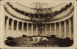 Interior Harding Memorial Postcard