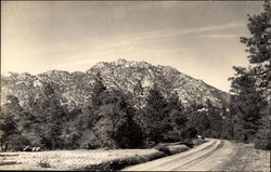 View of the Mountains Postcard
