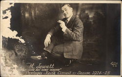 M. Jewett, Good Boy Gone Wrong Actors Postcard Postcard