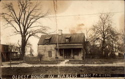 Oldest House in Marcus Hook Postcard