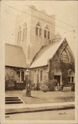 The Gould Church, where John Burroughs was buried Roxbury, NY Postcard Postcard