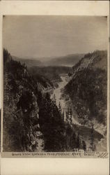 Grand View Canyon, Pend Oreille River Cusick, WA Postcard Postcard