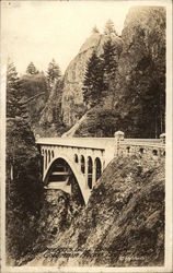 Sheperds Dell Bridge and Dome Columbia River Highway, OR Postcard Postcard