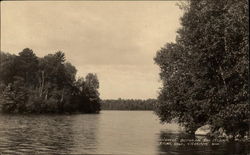 Channel Between the Island, Stone Lake Postcard