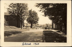 View of Main Street, 1920 Eldred, PA Postcard Postcard