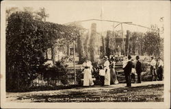 Longfellow Gardens, Minnehaha Falls Postcard