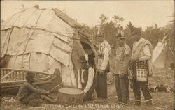 Chippewa Indian's Reserve Sanborn, WI Postcard Postcard