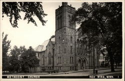 Methodist Church Red Wing, MN Postcard Postcard