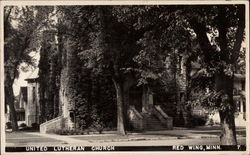 United Lutheran Church Red Wing, MN Postcard Postcard