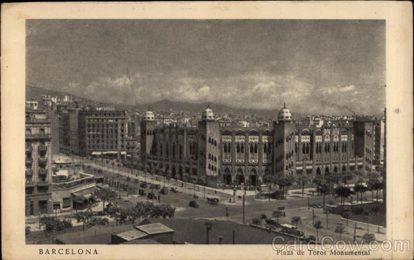 Plaza de Toros Monumental Barcelona Spain