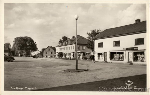 Torgparti Svenljunga Sweden