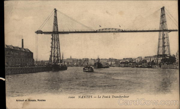 Le Pont a Transbordeur Nantes France