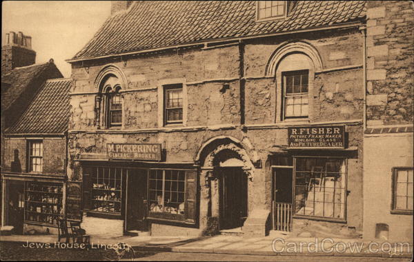 Jews House Lincoln England Lincolnshire