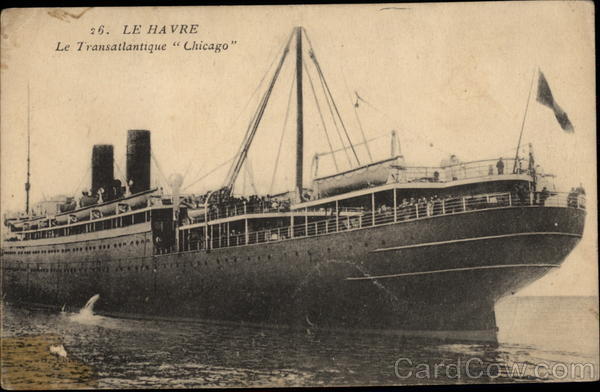 Le Transatlantique Chicago Le Havre France