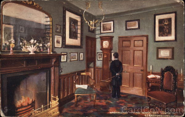 Washington Irving Room, Red Horse Hotel Stratford-on-Avon England