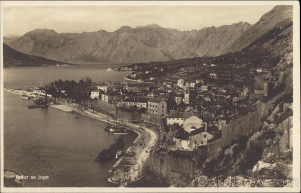 Kotor sa juga Montenegro Eastern Europe