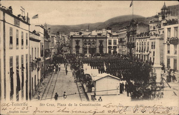 Sta Cruz, Plaza de la Constitucion Tenerife Spain