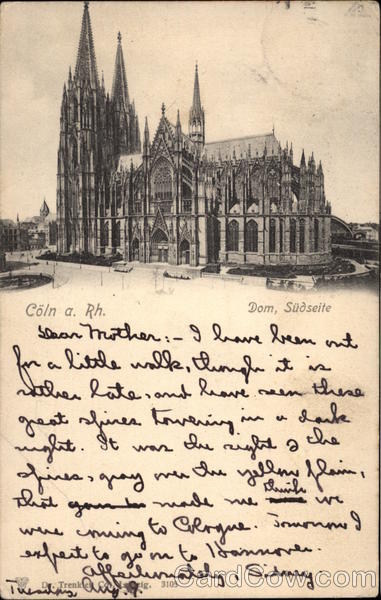 Cologne Cathedral from the South Side Germany